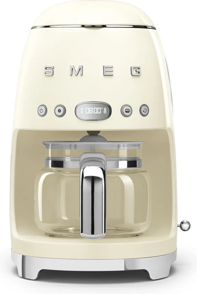 Smeg DCF02CREU Filterkoffiemachine 1.4L - 10 Kopjes - Crème