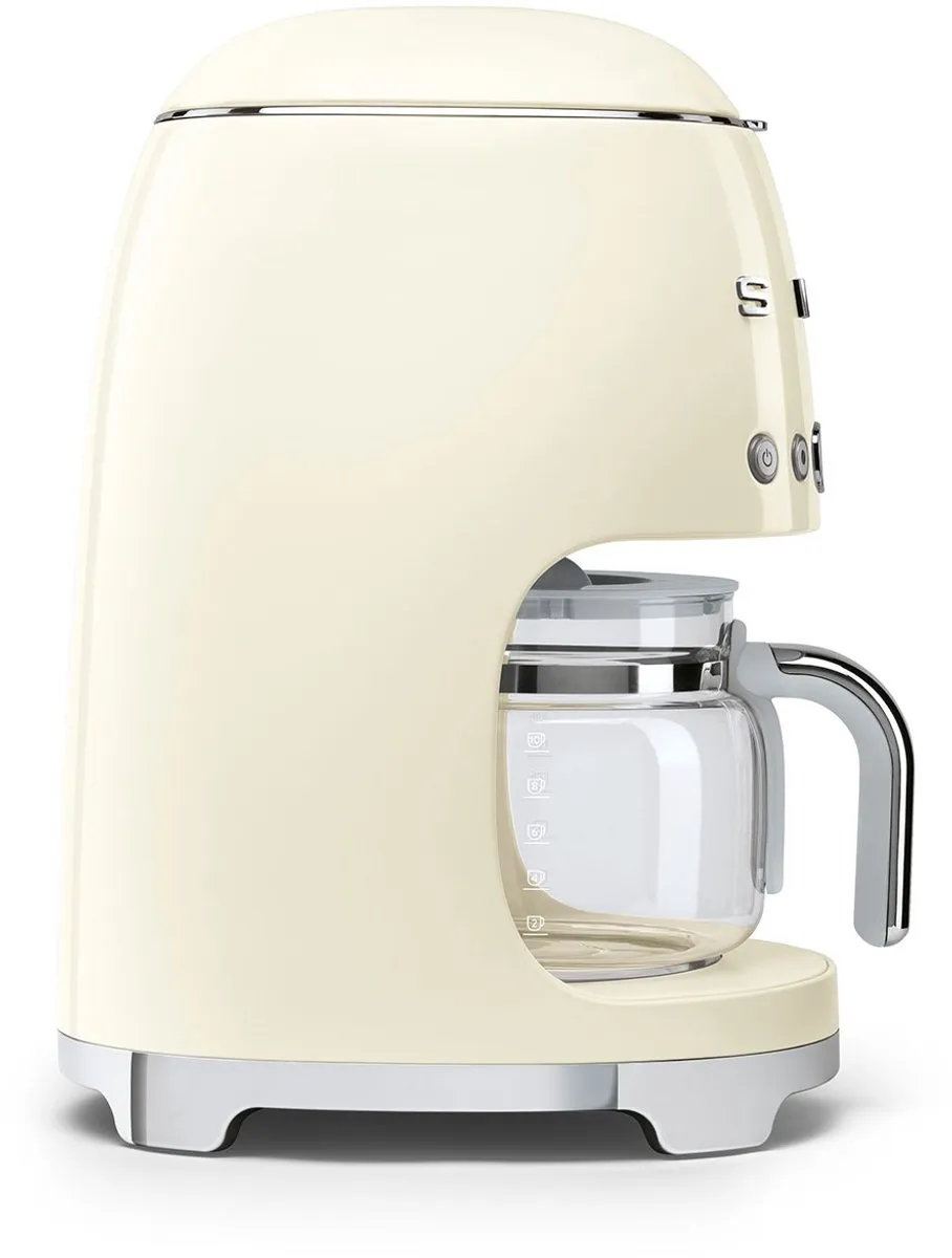 Smeg DCF02CREU Filterkoffiemachine 1.4L - 10 Kopjes - Crème