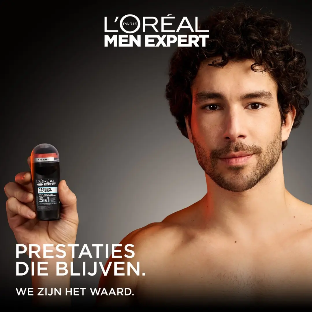 L'Oréal Men Expert Carbon Protect 5in1 Deodorant Roller 50ml - afbeelding 6 van 6