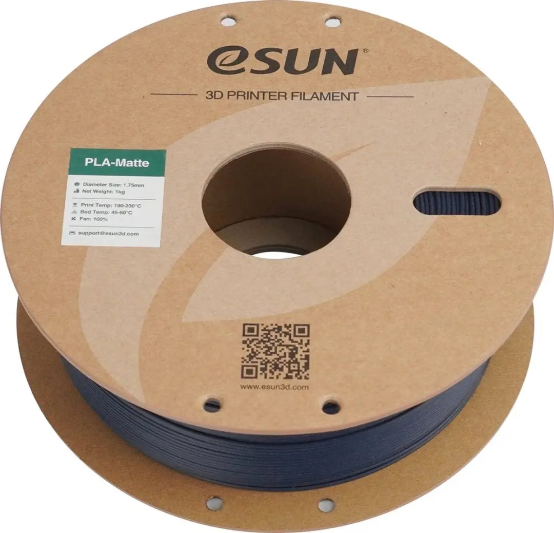 ESUN PLA-Matte Donkerblauw 1.75mm 1kg