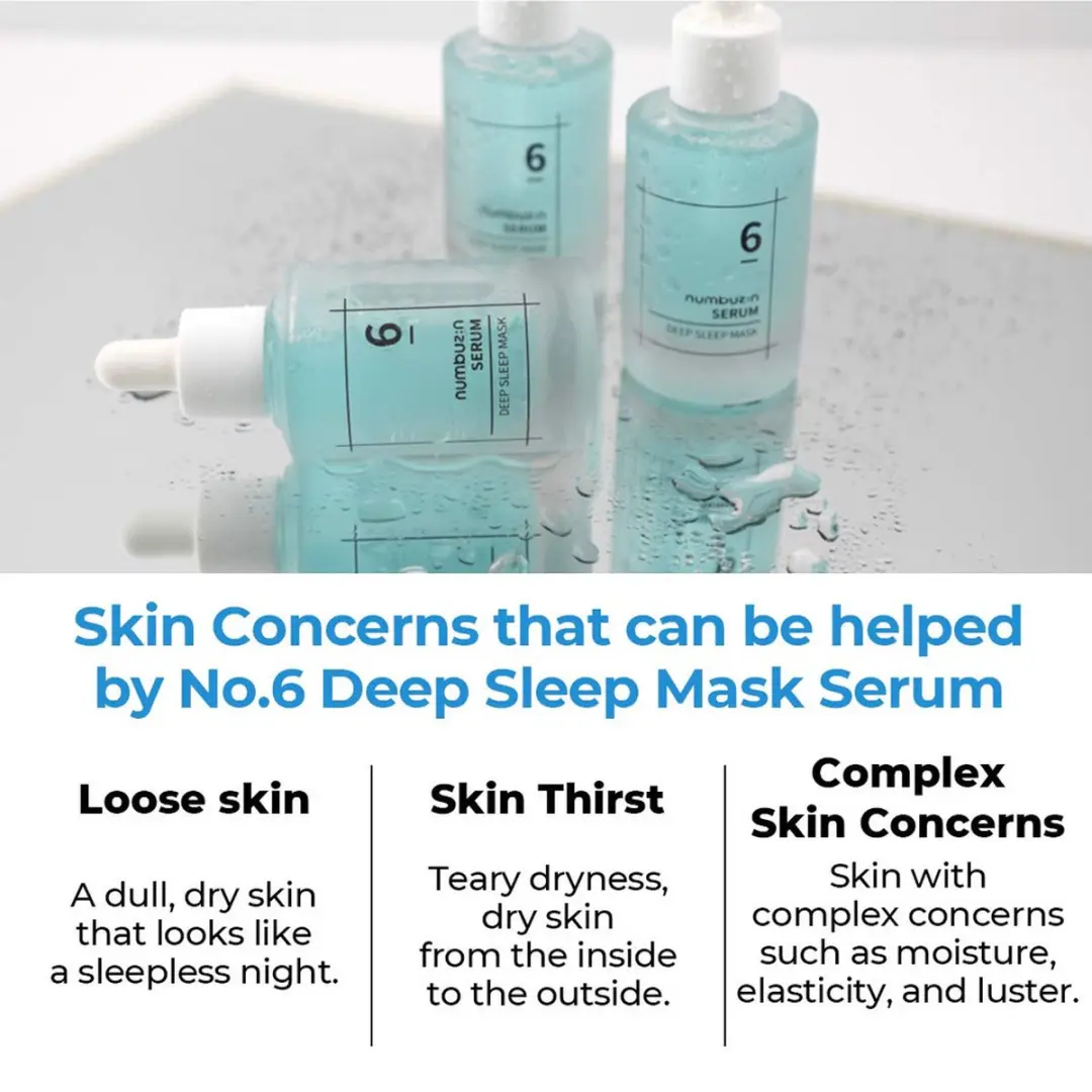 Numbuzin No.6 Deep Sleep Mask Serum 50ml