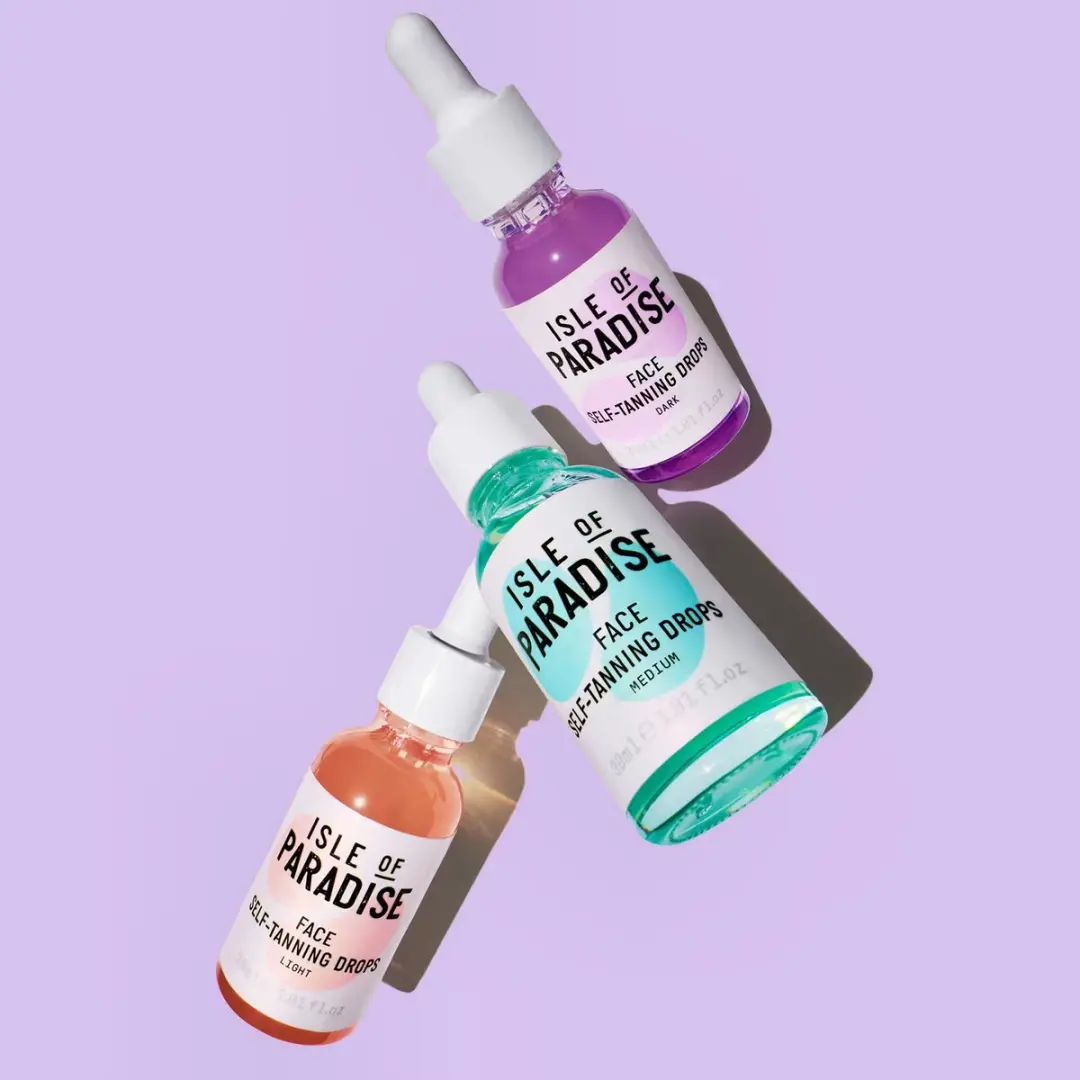 Isle of Paradise Light Self Tanning Drops Gezicht 30ml - 2 Stuks - afbeelding 3 van 4