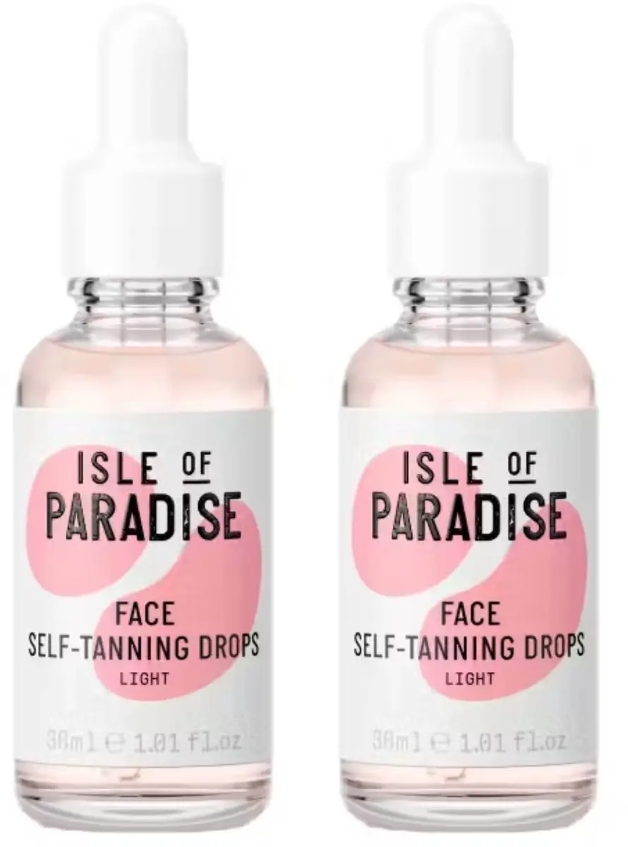 Isle of Paradise Light Self Tanning Drops Gezicht 30ml