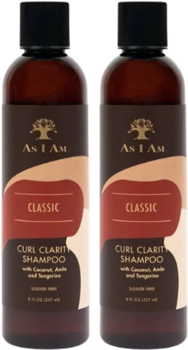 As I Am Classic Curl Clarity Shampoo Duo - 2x 237ml