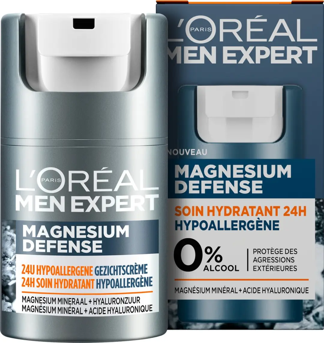 L'Oréal Paris Men Expert Magnesium Defence Dagcrème 50ml