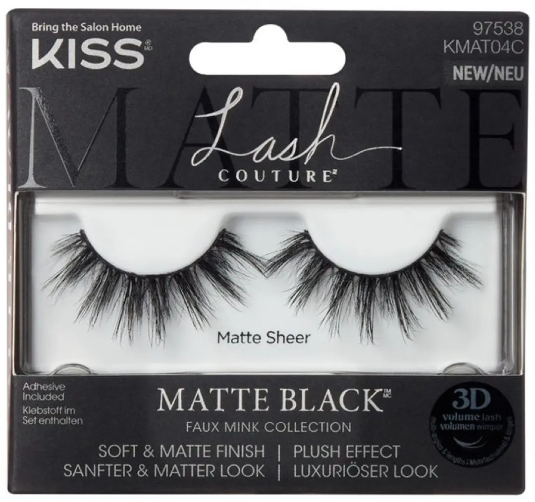 Kiss Matte Sheer Nepwimpers