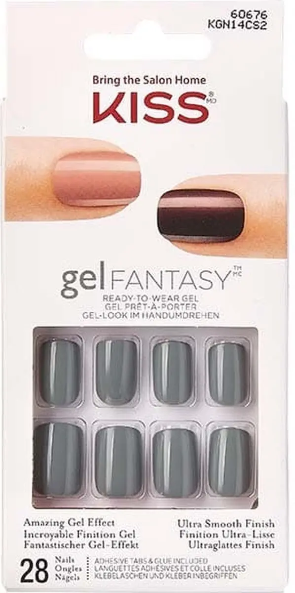 Kiss Gel Fantasy Nails Nepnagels 28 Stuks