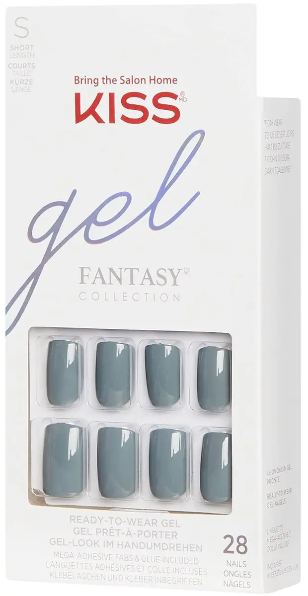 Kiss Gel Fantasy Nails Nepnagels 28 Stuks - Lit Within
