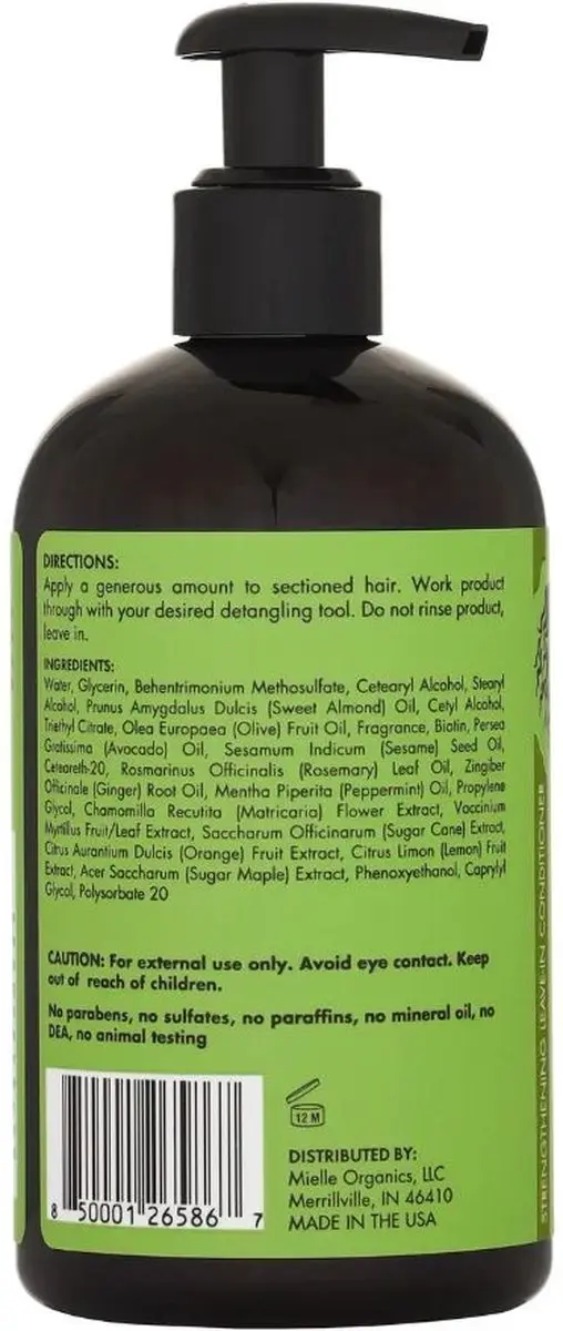Mielle Organics Leave-In Conditioner Munt Rozemarijn 355ml
