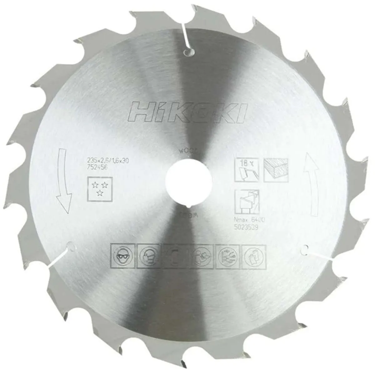 Hikoki Proline HM Zaagblad 235mm 18 Tanden - Hout