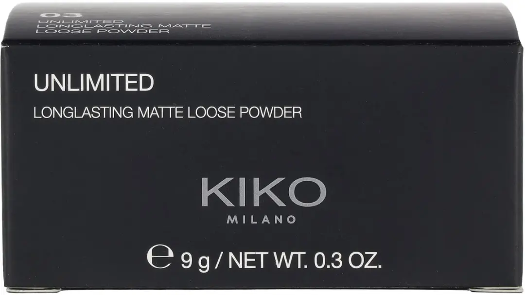 Kiko Milano Unlimited Matte Loose Powder #03 Warm Beige