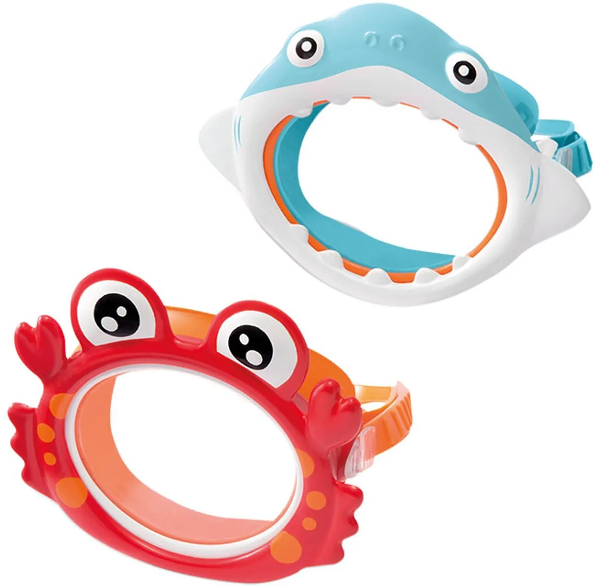 Intex Fun Masks 55915 - Ø22cm - Rood/Grijs