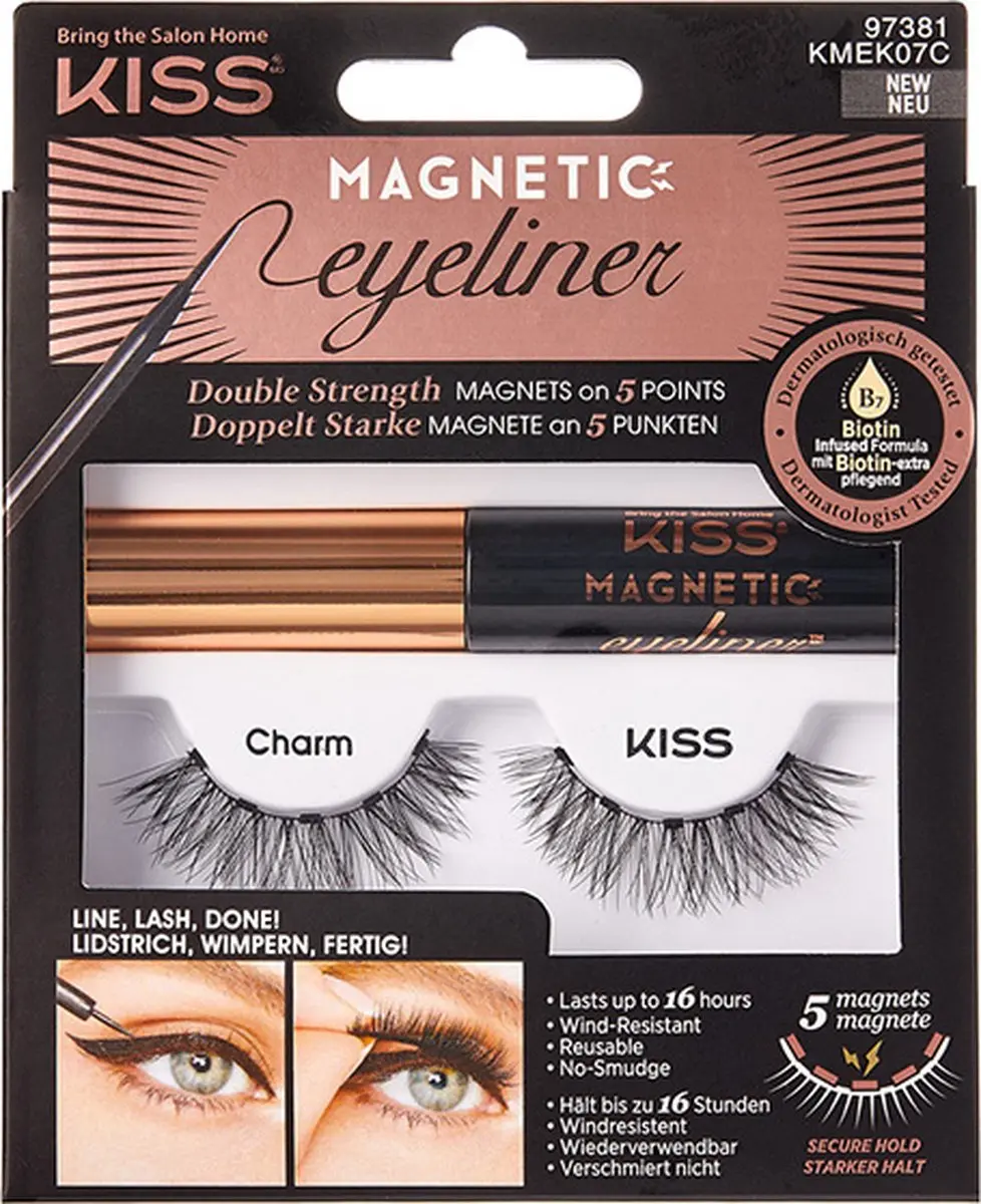 Kiss Wimpers Magnetic Eyeliner & Lash Kit