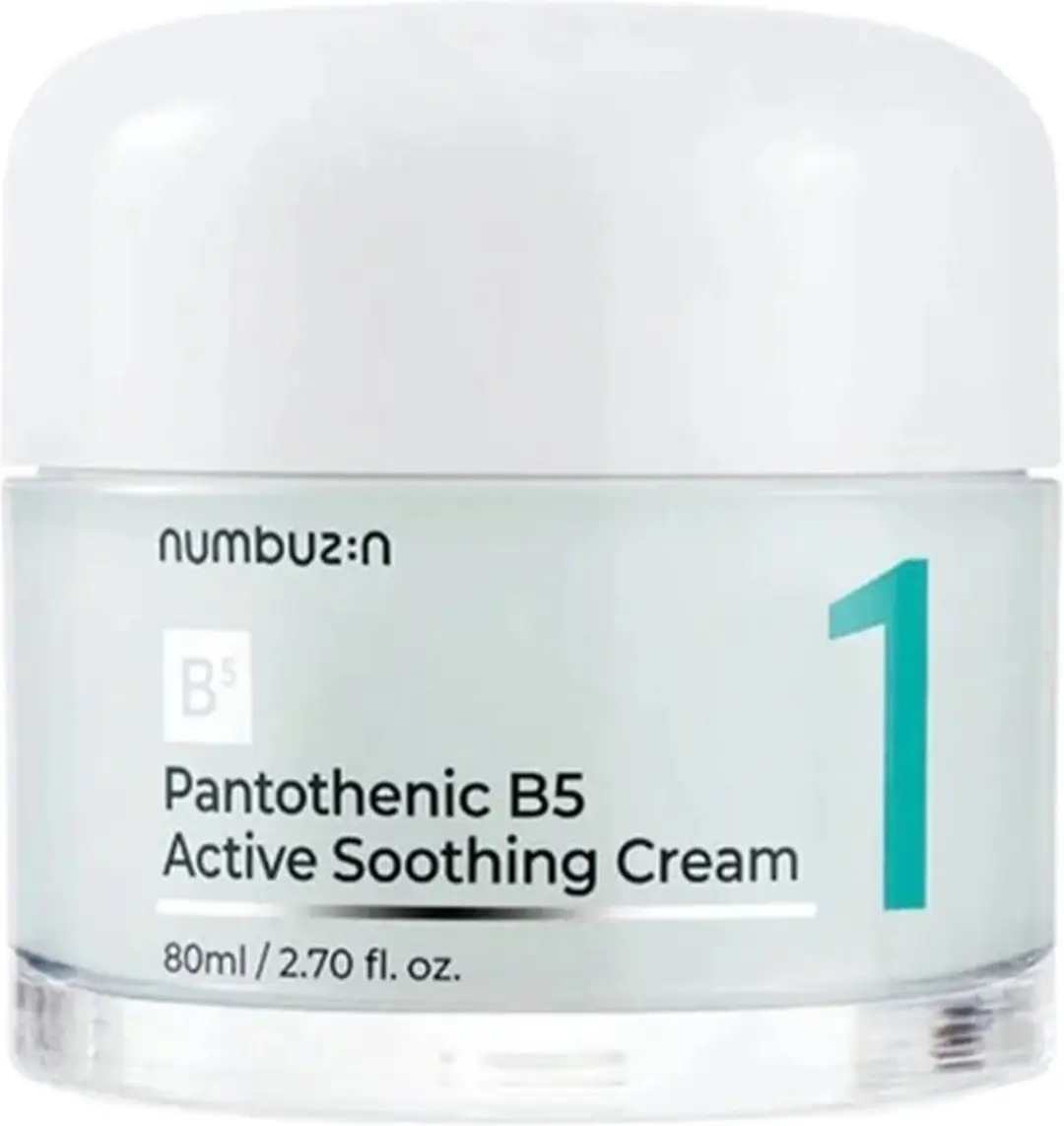 Numbuzin No.1 Pantothenic B5 Active Soothing Cream 80ml