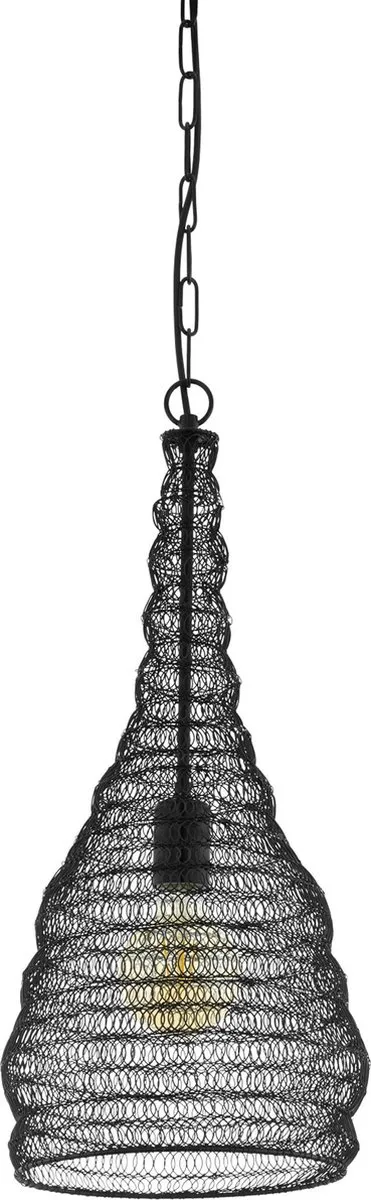 Eglo Colten Hanglamp E27 - 1 Lichtpunt - Zwart