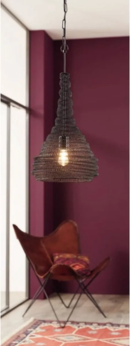 Eglo Colten Hanglamp E27 - 1 Lichtpunt - Zwart