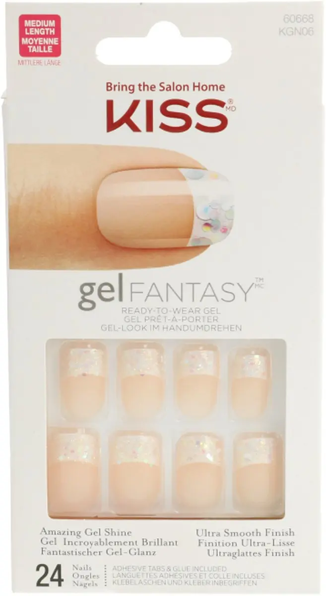 Kiss Gel Fantasy Nails To the Max - 28 Stuks - afbeelding 6 van 6
