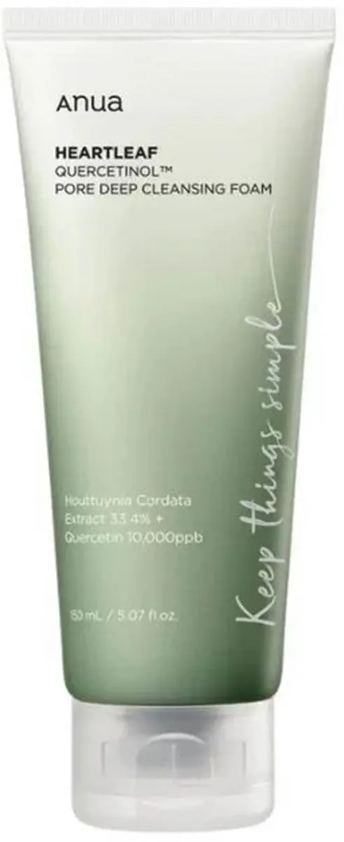 Anua Heartleaf Quercetinol Pore Deep Cleansing Foam 150ml