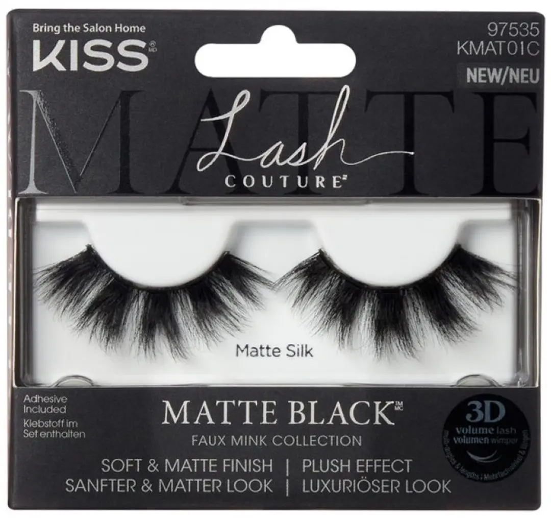 Kiss Faux Mink Matte Silk Valse Wimpers