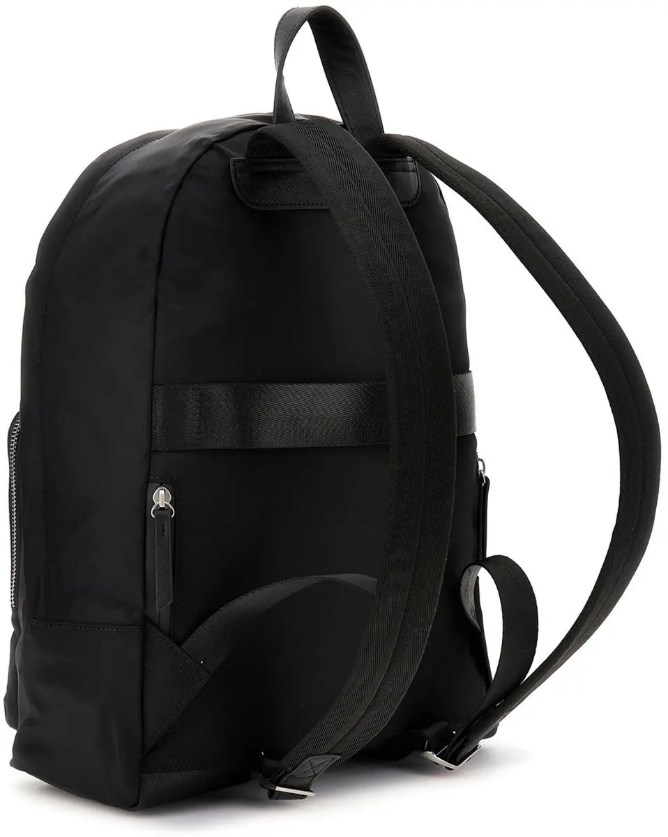 GUESS Milano Backpack HMMINYP5111 BLA - 10 inch - 5 Vakken - Zwart - afbeelding 6 van 6
