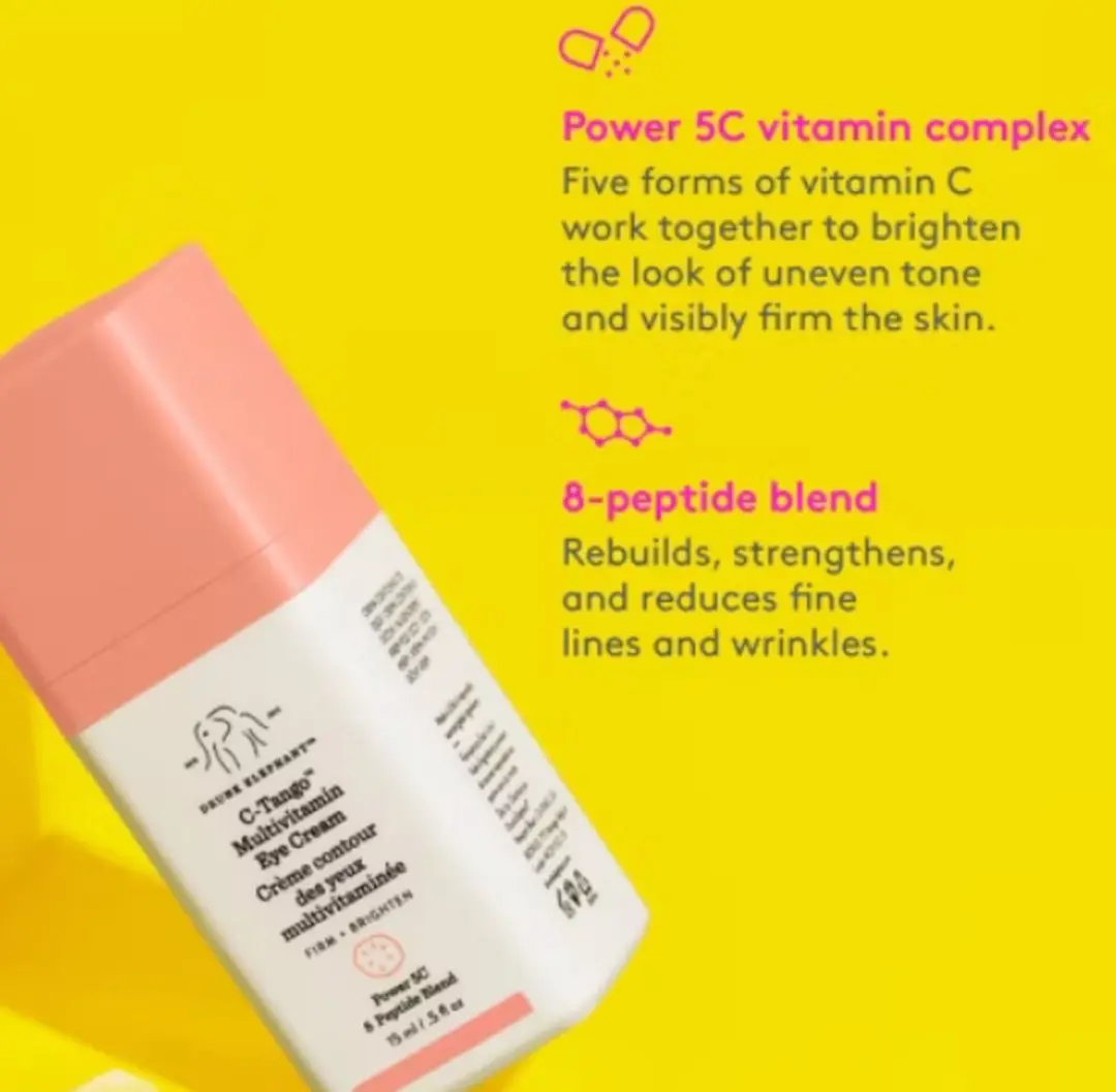 Drunk Elephant C-Tango Multivitamin Oogcrème 15ml