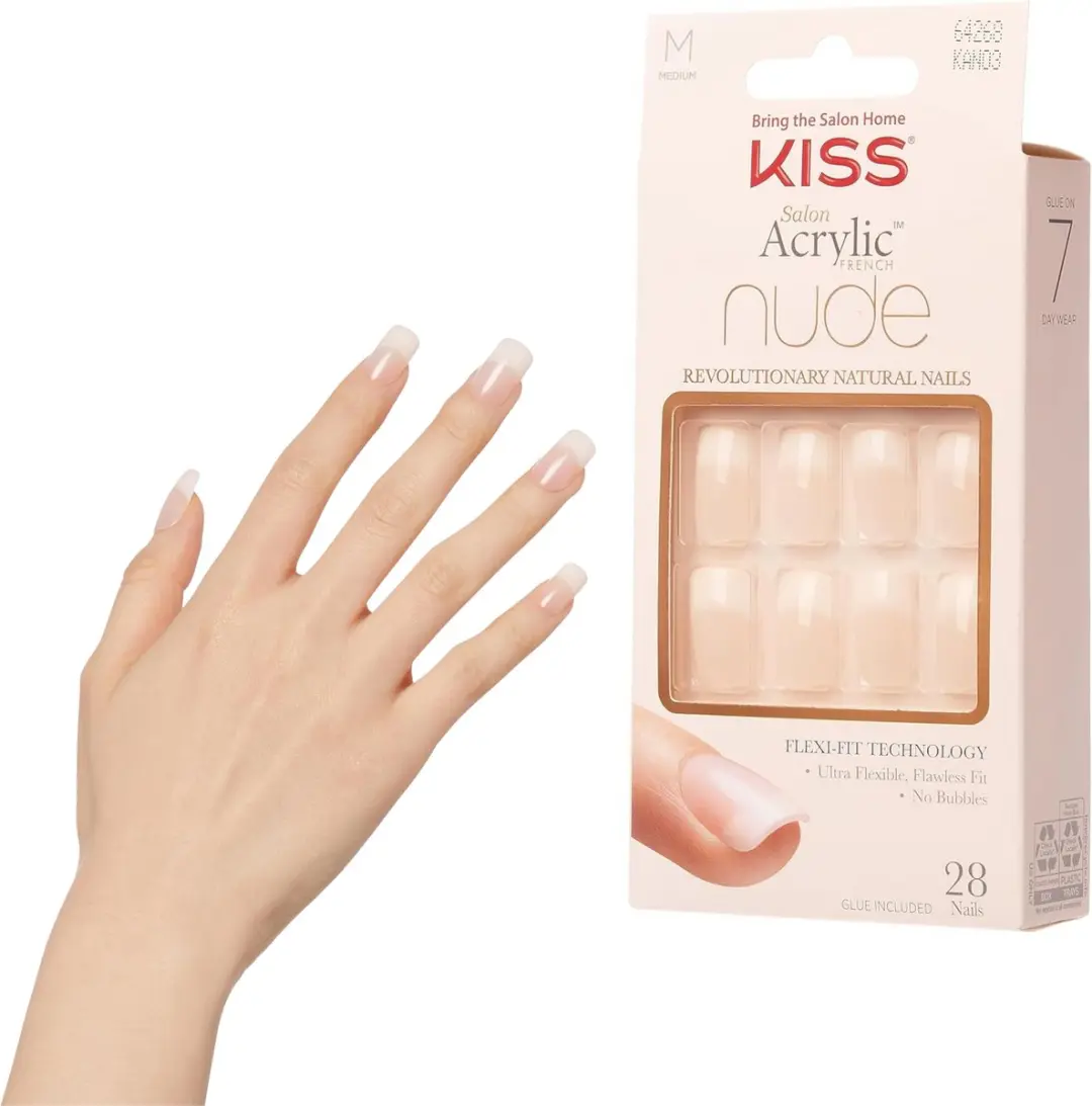 Kiss Acryl Plaknagels Cashmere