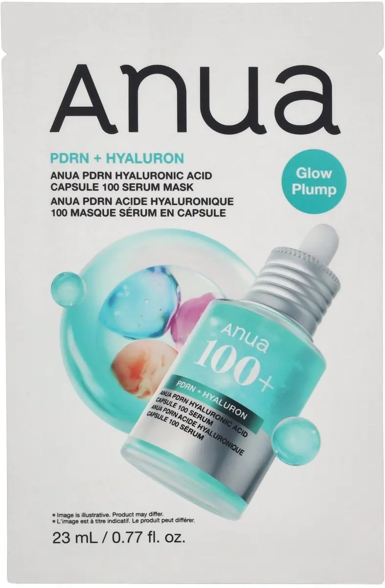 Anua PDRN Hyaluronzuur Capsule Serum Mask 23ml