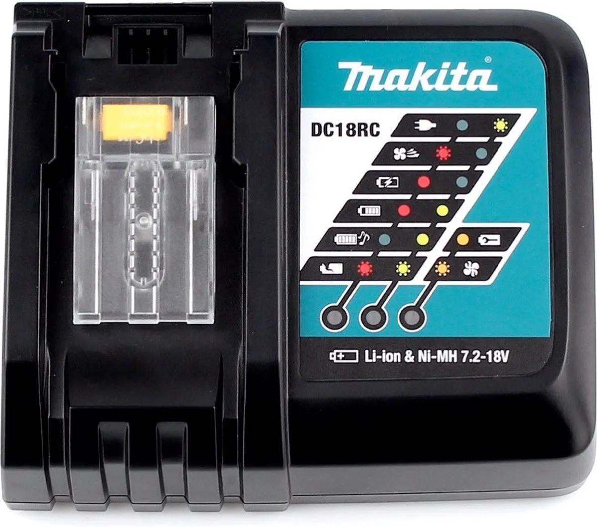 Makita Power Source Kit 18V met 2x BL1860B 6,0Ah + DC18RC Oplader