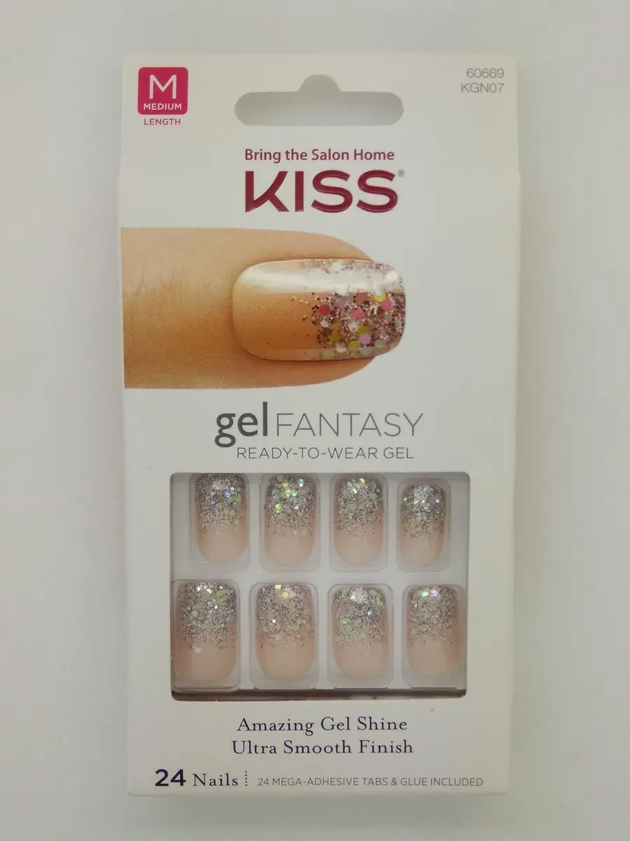 Kiss Gel Fantasy Nails Rush Hour - Nepnagels 28 Stuks - afbeelding 3 van 5