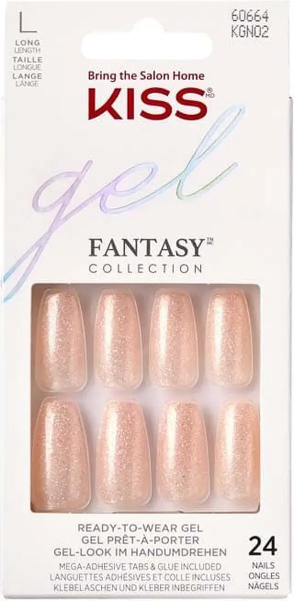 Kiss Gel Fantasy Nails Nepnagels Rock Candy