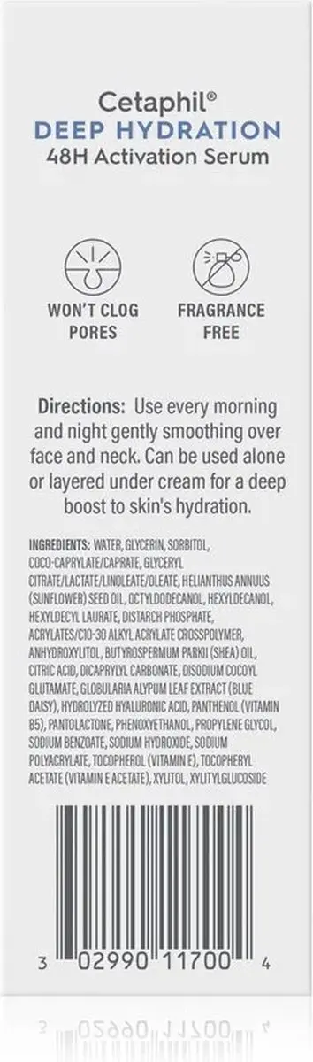 Cetaphil Optimal Hydration 48h Serum 30ml