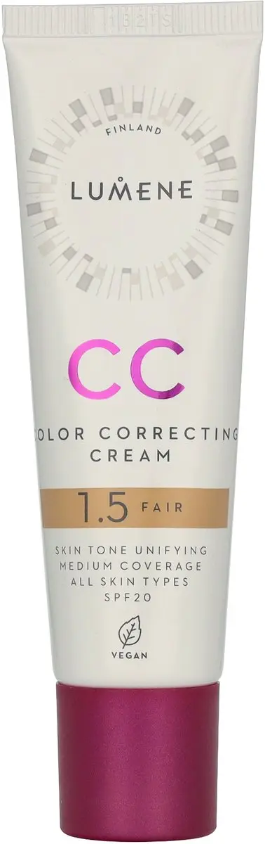 Lumene CC Kleurcorrigerende Crème SPF20 30ml