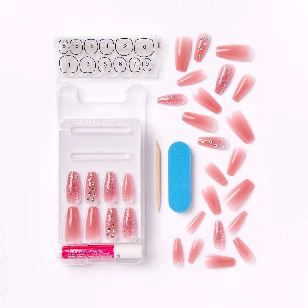 Kiss Jelly Fantasy Nails Nepnagels - 28 Stuks - Be Jelly