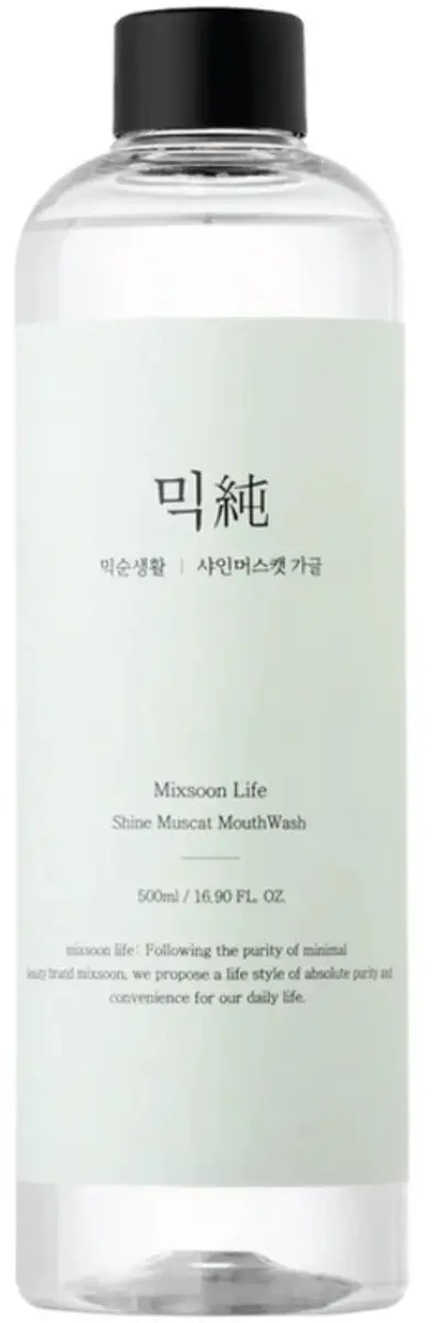Mixsoon Life Shine Muscat Mondwater 500ml
