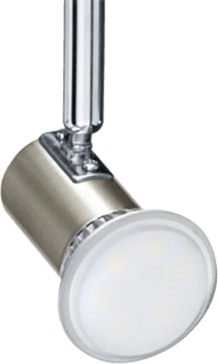 Eglo Rottelo Spot 1 Licht - 12cm - Nikkel-Mat/Chroom
