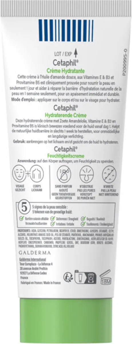 Cetaphil Hydraterende Crème - 2x100g