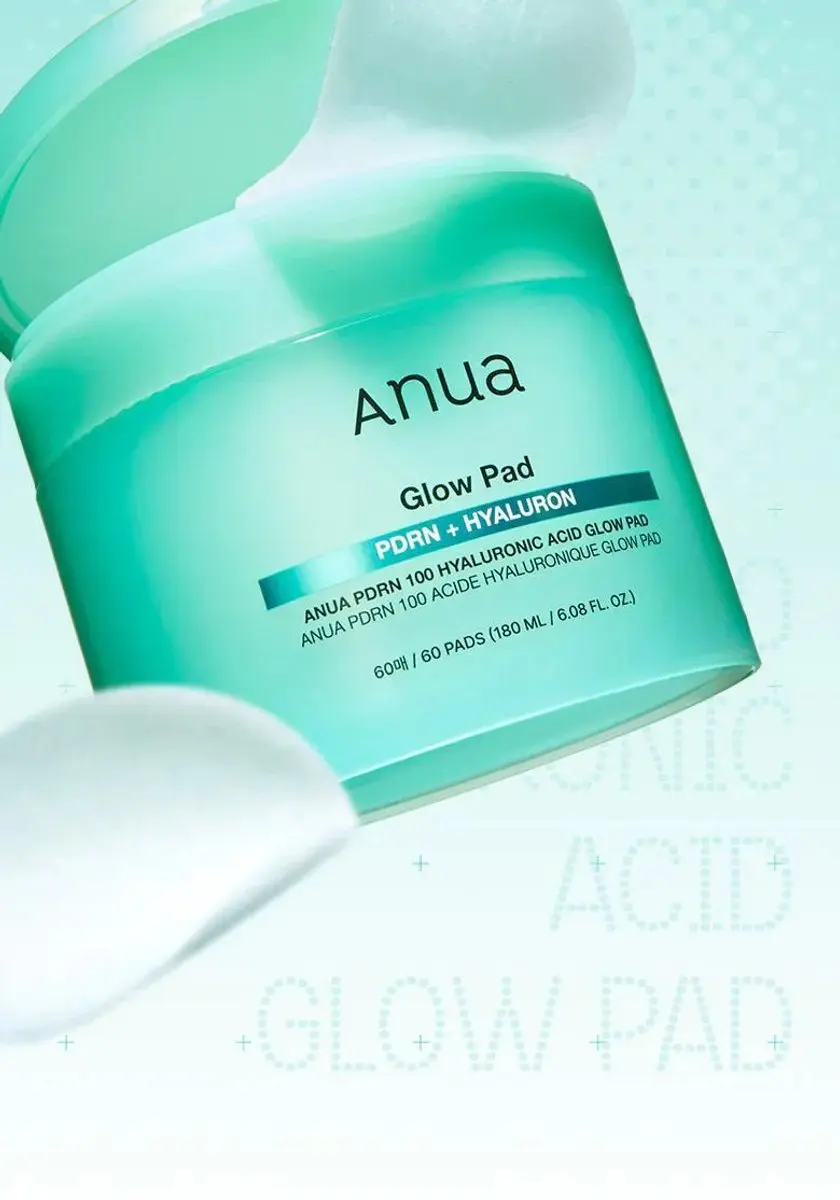 Anua PDRN Hyaluron Glow Pad - 60 Stuks