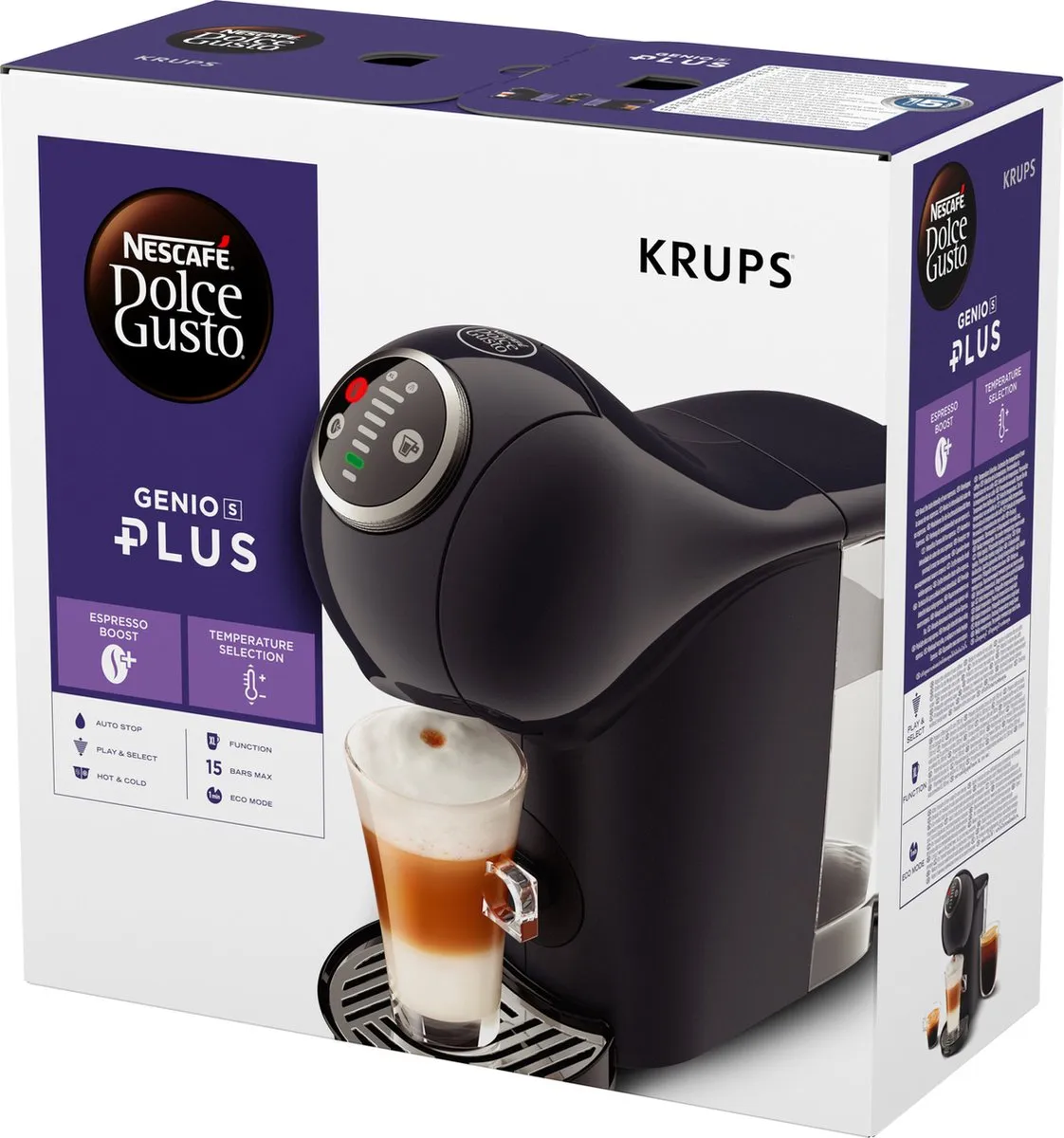 Krups Dolce Gusto Genio S Plus KP340B Koffiecupmachine - Grijs