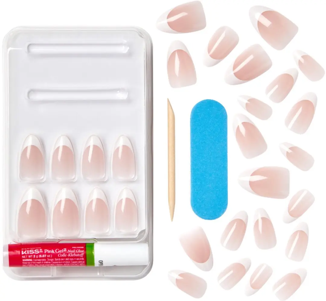 Kiss Classy M Kunstnagels 28 Stuks - Natuurlijk