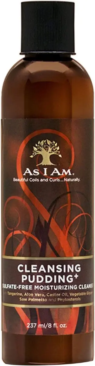 As I Am Naturally Cleansing Pudding 237ml - Krullend haar