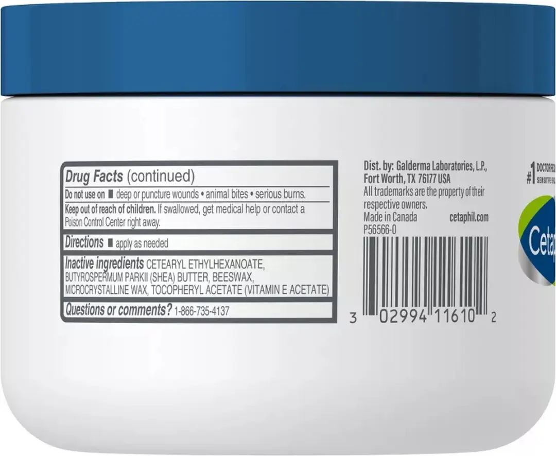 Cetaphil Beschermende Verzachtende Zalf 100g - Shea Butter & Vitamine E