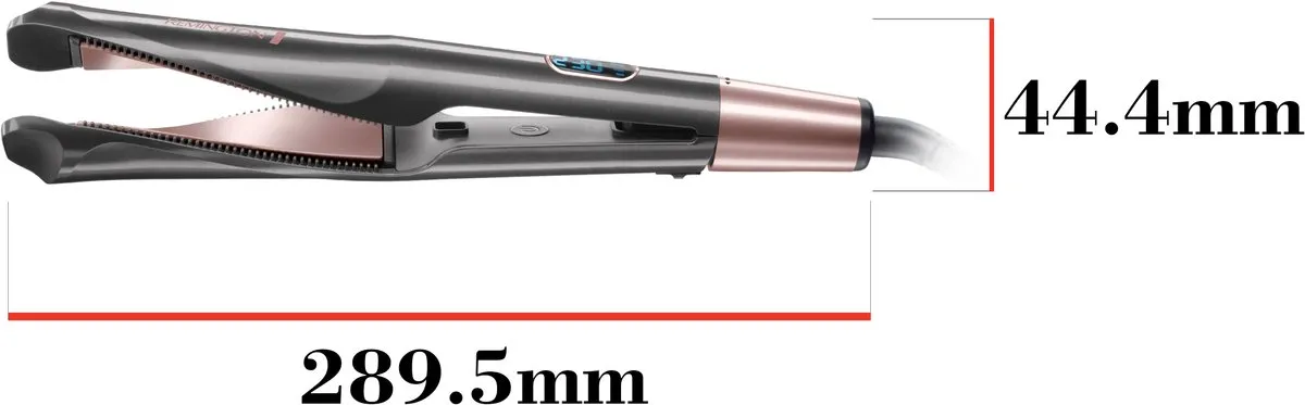 Remington S6606 Curl & Straight Confidence Stijltang - Roze