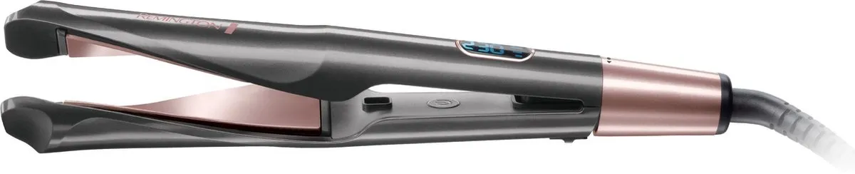 Remington S6606 Curl & Straight Confidence Stijltang - Roze
