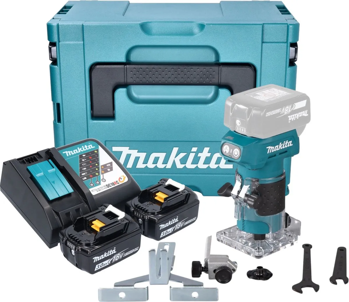 Makita DRT52RFJ Accu-kantenfrees 18V