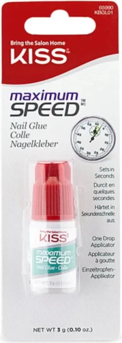 Kiss Maximum Speed Nagellijm 3g