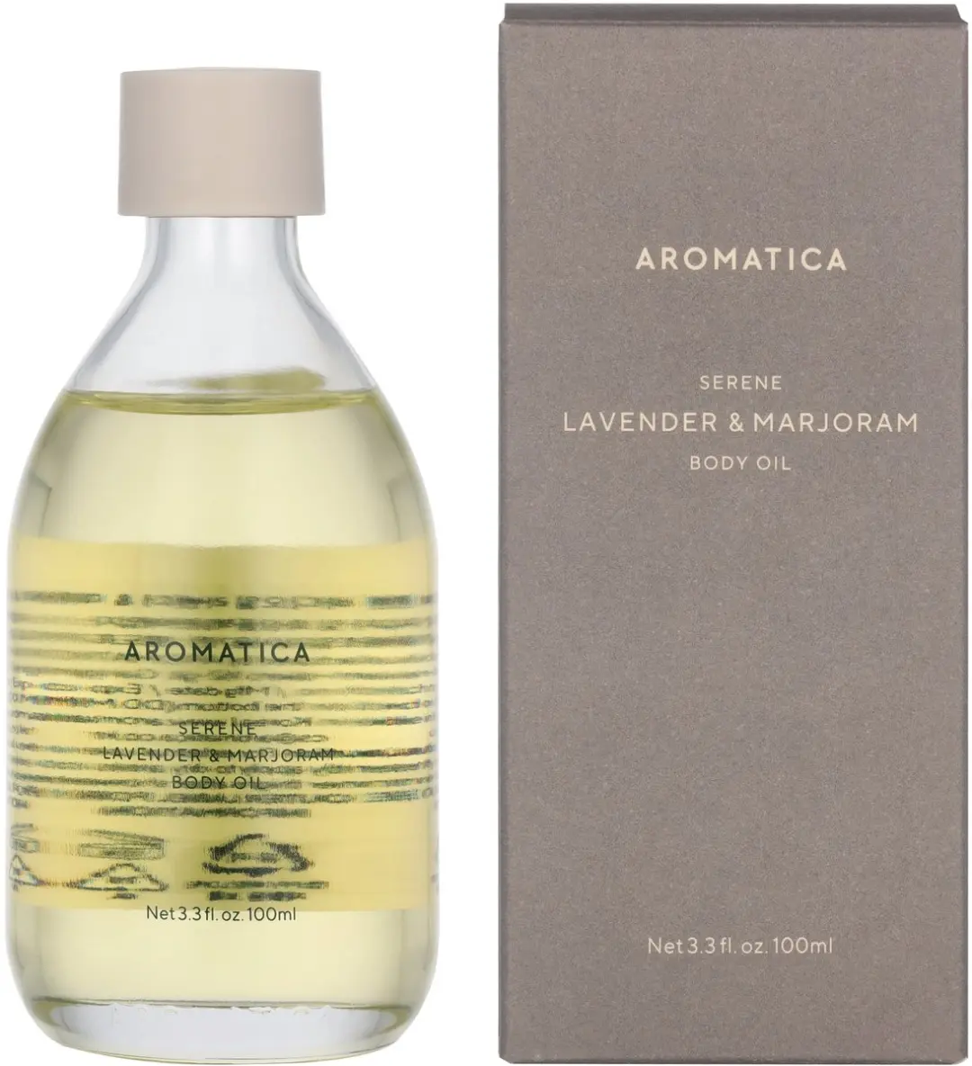Aromatica Serene Lavendel & Marjolein Lichaamsolie 100ml