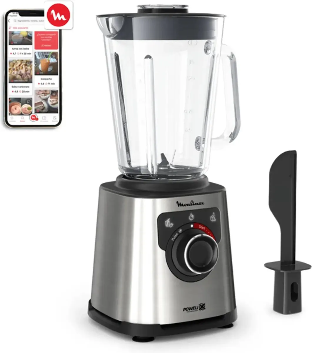 Moulinex LM871 Mixer 1200W - 1,5L - Grijs