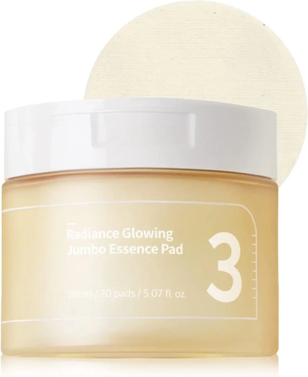 Numbuzin No.3 Radiance Glowing Jumbo Essence Pad 150ml