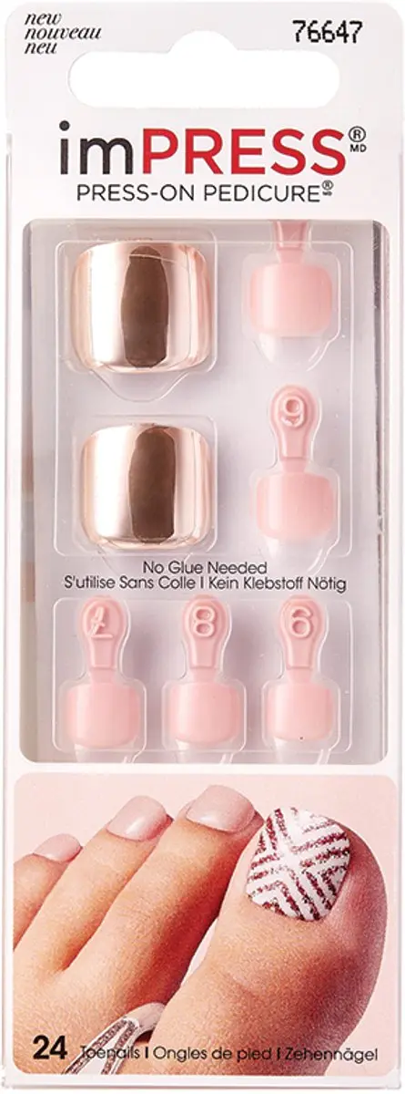 Kiss imPRESS Stiletto Kunstnagels Voeten