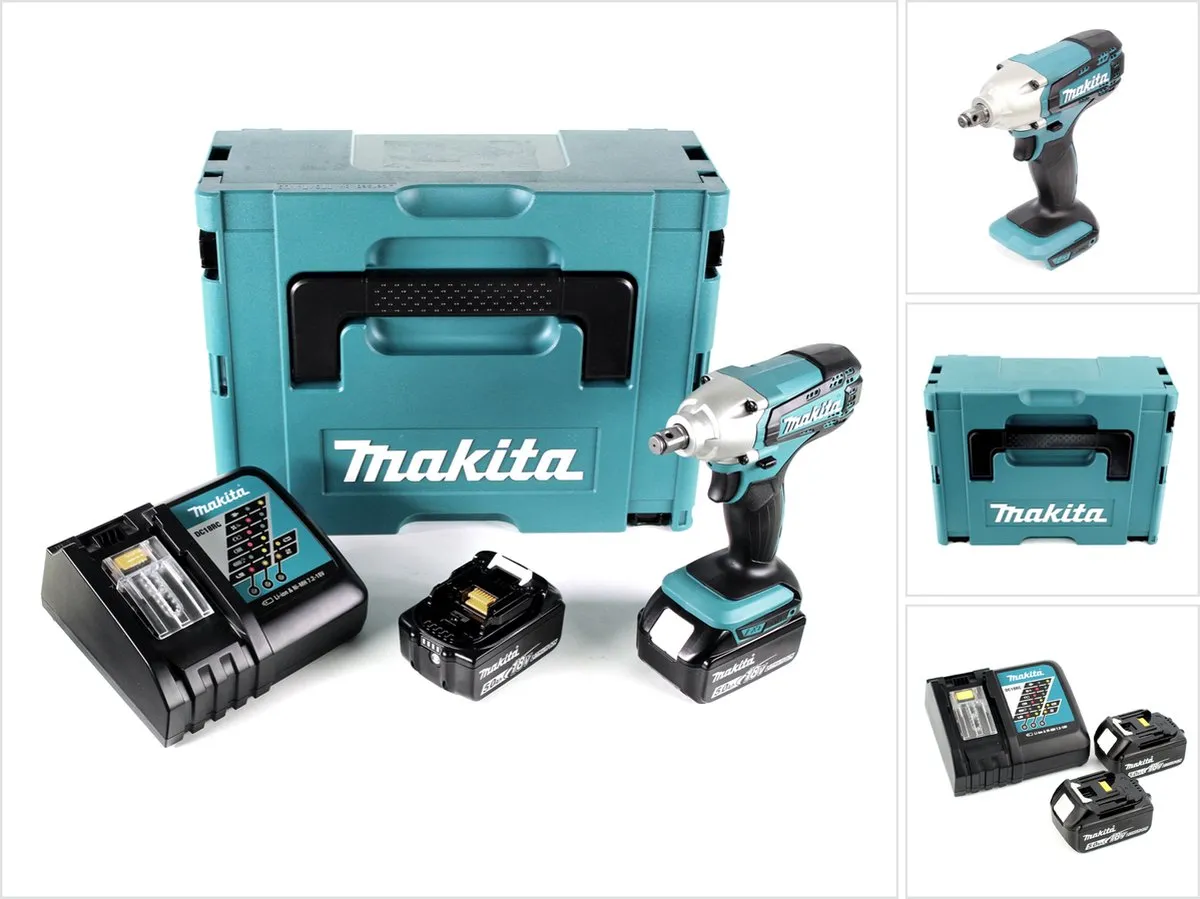 Makita DTW 190 RTJ Slagmoersleutel 18V